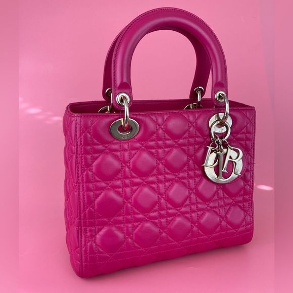 Dior Handbags - 🚫SOLD🚫 Christian Dior
Lady Dior Bag Cannage Quilt Lambskin Medium